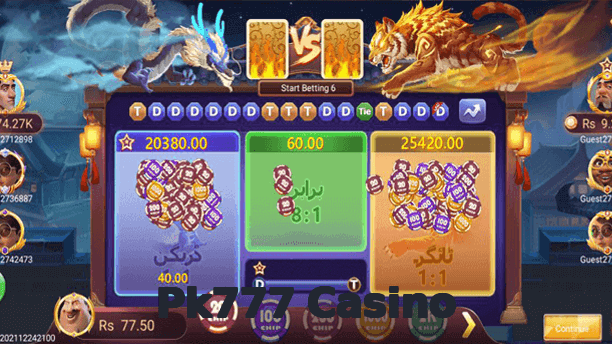 Pk777 Casino game app for Pakistan players