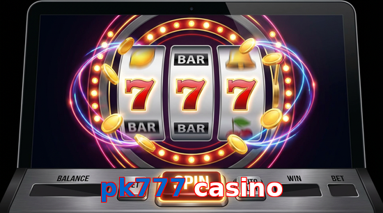 Main screen of Pk777 Casino slots page for PK players