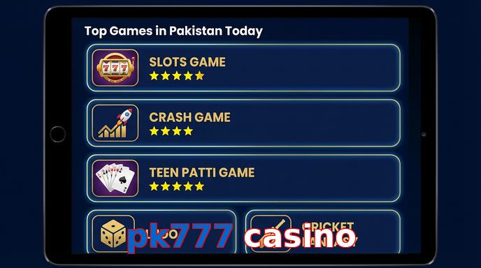 Payment and PKR controls in Pk777 Casino
