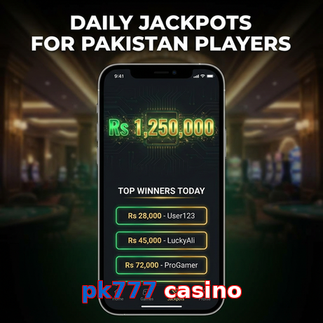 Game list for Pk777 Casino win section